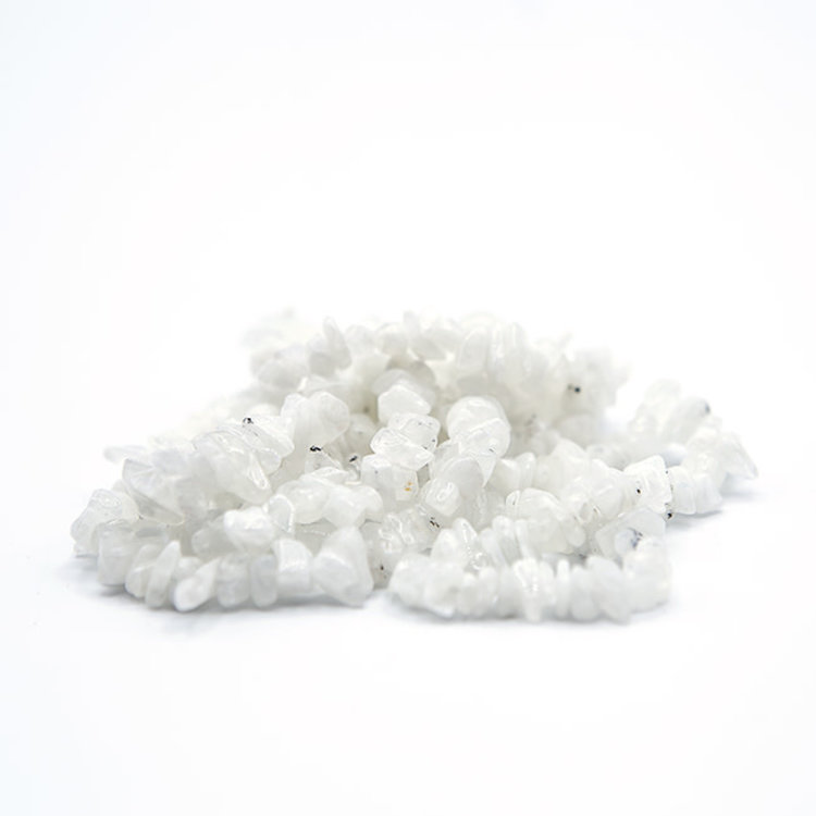 Rainbow Moonstone Chip 36 in. Necklace