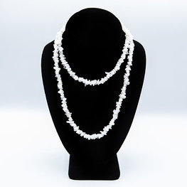 Rainbow Moonstone Chip 36 in. Necklace