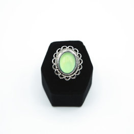 Mood Ring Oval Filagree