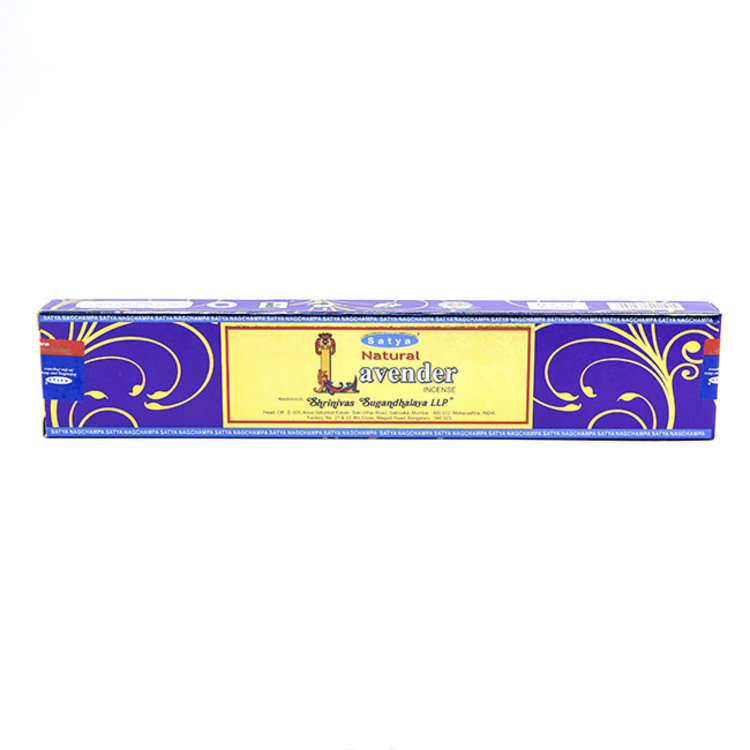 Satya Sai Baba Satya Natural Lavender Incense Sticks 15 g