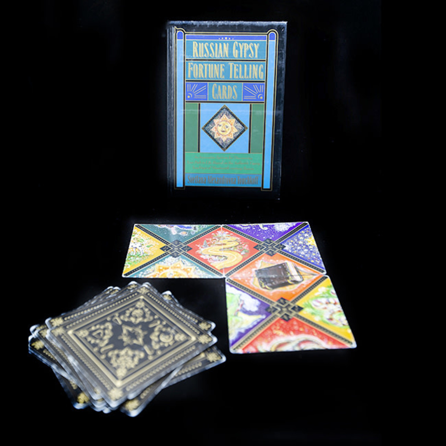 thumbnail image 2 of CRAFTERIAN Bright Tarot Cards Deck, 78 Cards Deck, Original Tarot For Beginners And Experts With Guide Book And Gift Bag, Fortune Telling Game, Divination Tools For All Skill Levels In Arabia 2 of 13