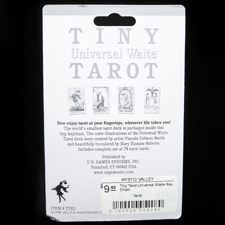Tiny Tarot Universal Waite Keychain