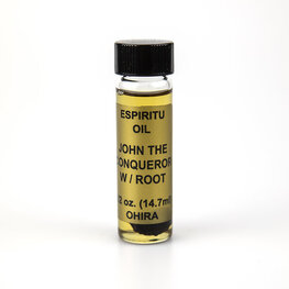 Espiritu High John the Conqueror Magical Oil with Root 4 dram