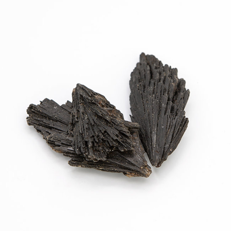 Raw Black Kyanite Fan Large