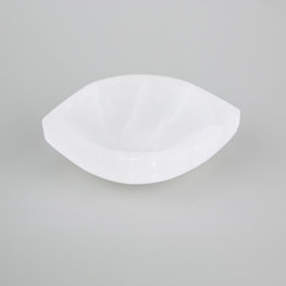 Selenite Bowl Eye Shape 4.5 in.