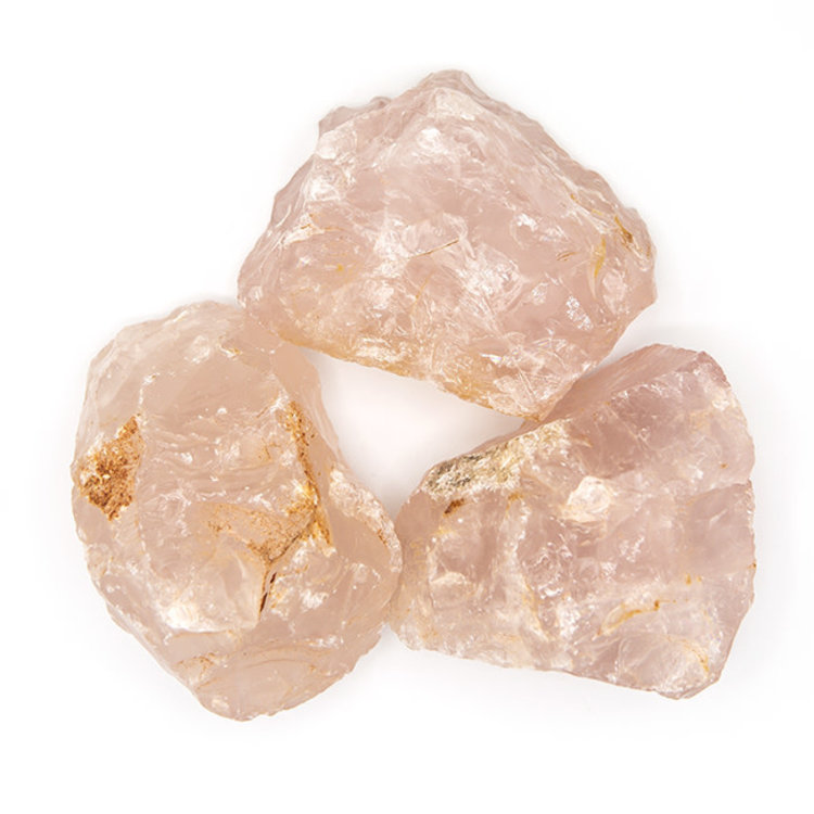 Raw Rose Quartz Large