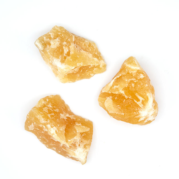 Raw Orange Calcite Medium