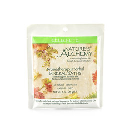 Nature's Alchemy Cellu-Lite Aromatherapy Herbal Mineral Bath 3 oz