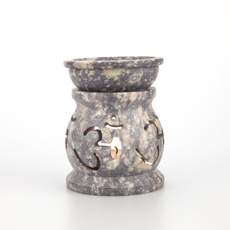 Soapstone Mini Om Oil Diffuser