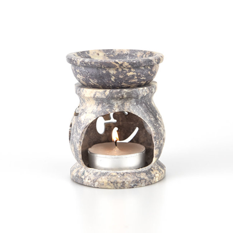 Soapstone Mini Om Oil Diffuser
