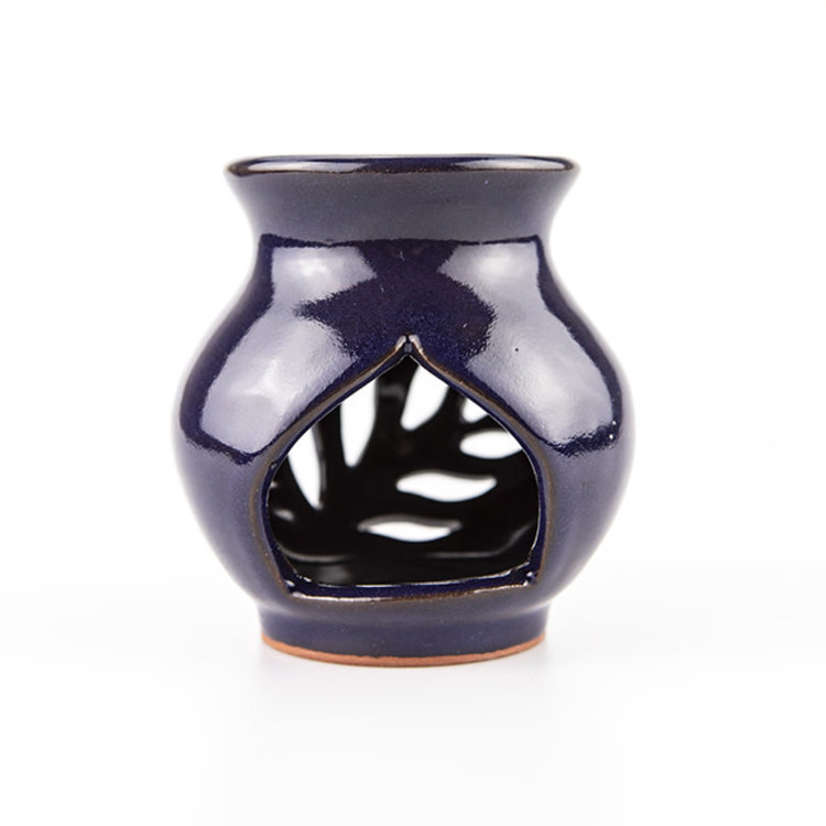 Blue Glazed Terra Cotta Oil Diffuser