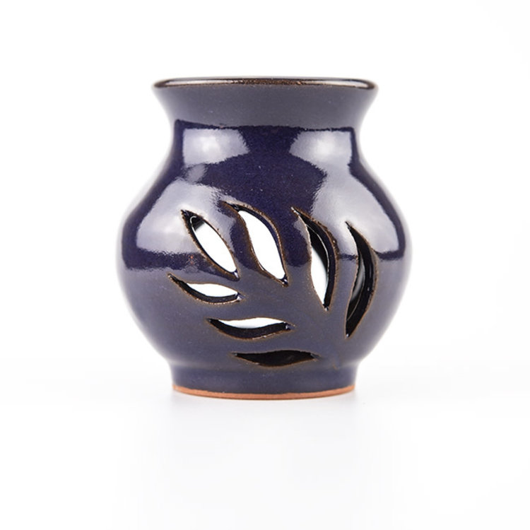 Blue Glazed Terra Cotta Oil Diffuser