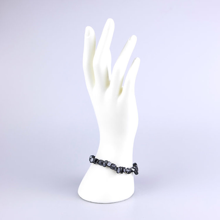 Hematite Chip Bracelet