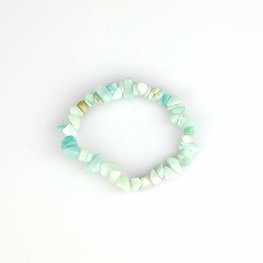Amazonite Chip Bracelet