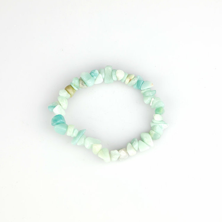 Amazonite Chip Bracelet