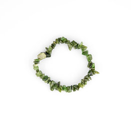 Nephrite Jade Chip Bracelet