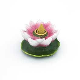 Small Lotus Back Flow Cone Incense Burner