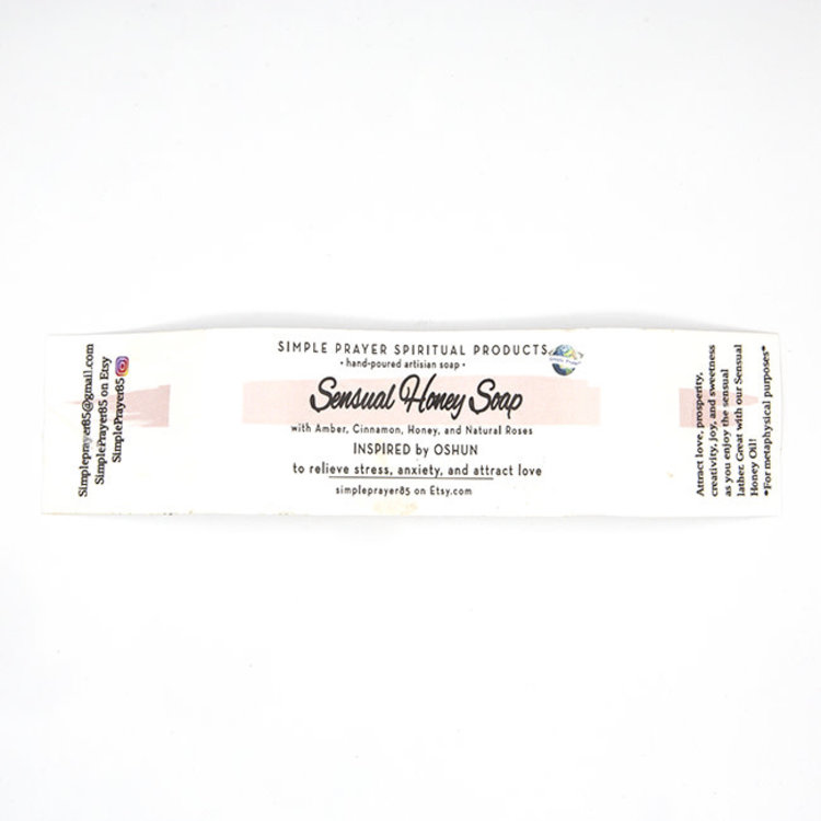 Simple Prayer Sensual Honey Soap