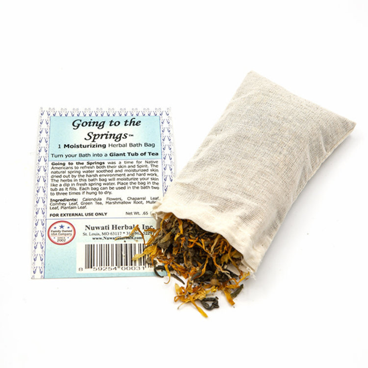 Herbal Bath Bag Going to the Springs