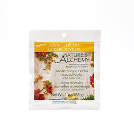 Nature's Alchemy Joyful Heart Aromatherapy Herbal Mineral Bath 1 oz - DISCONTINUED