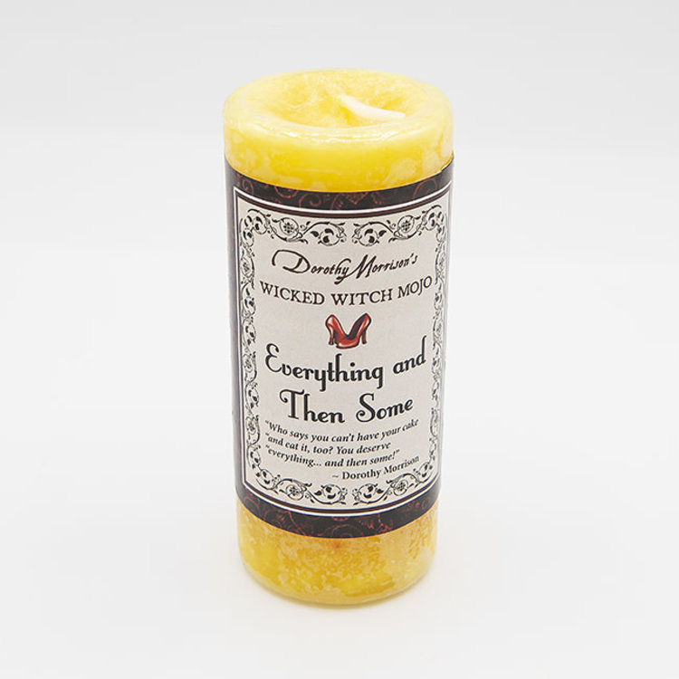 Coventry Creations Dorothy Morrison's Everything & Then Some Wicked Witch Mojo Pillar Candle