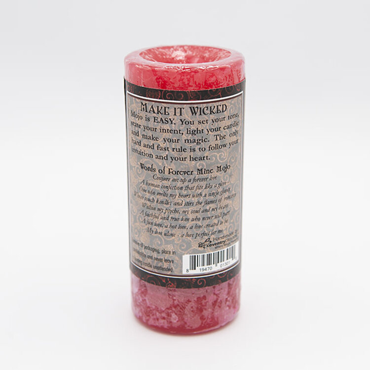 Coventry Creations Dorothy Morrison's Forever Mine Wicked Witch Mojo Pillar Candle