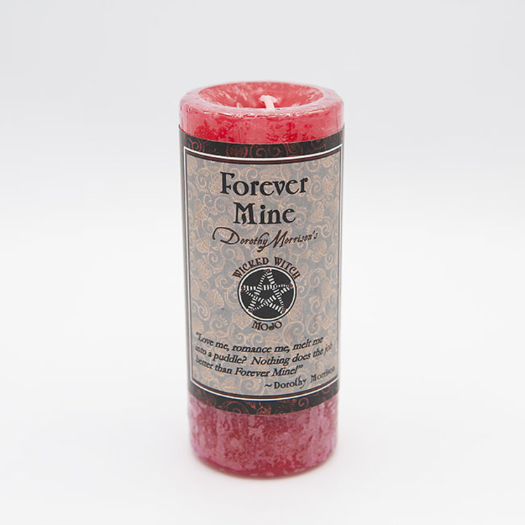 Coventry Creations Dorothy Morrison's Forever Mine Wicked Witch Mojo Pillar Candle
