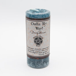 Coventry Creations Dorothy Morrison's Outta My Way Wicked Witch Mojo Pillar Candle