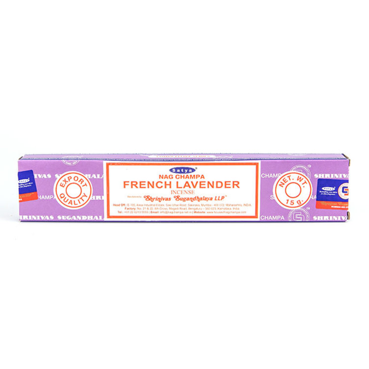Satya Sai Baba Satya French Lavender Incense Sticks 15 g
