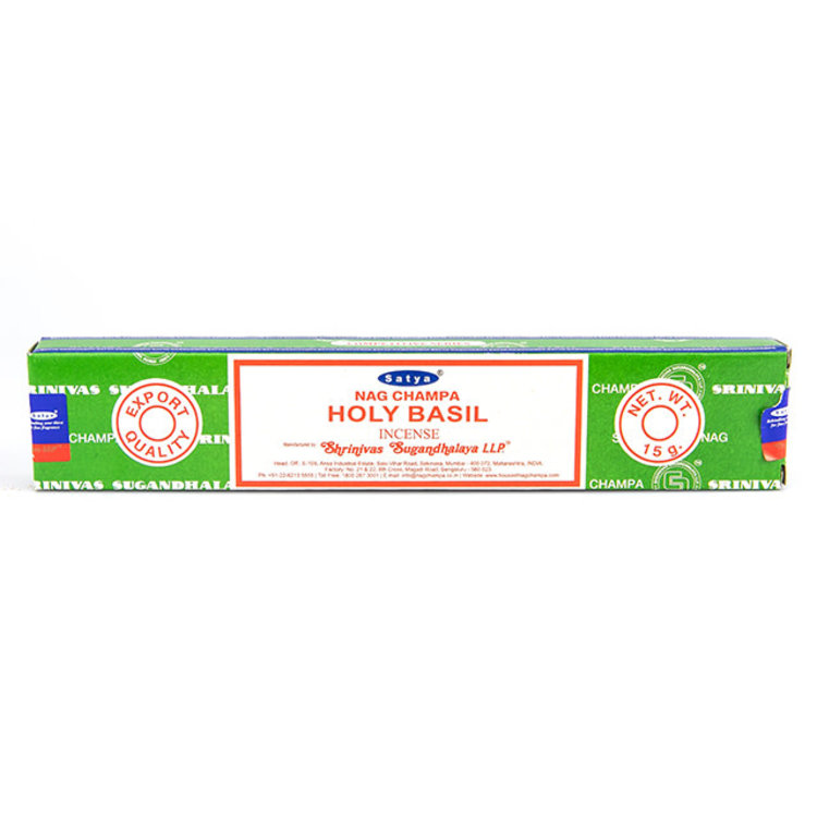 Satya Sai Baba Satya Holy Basil Incense Sticks 15 g
