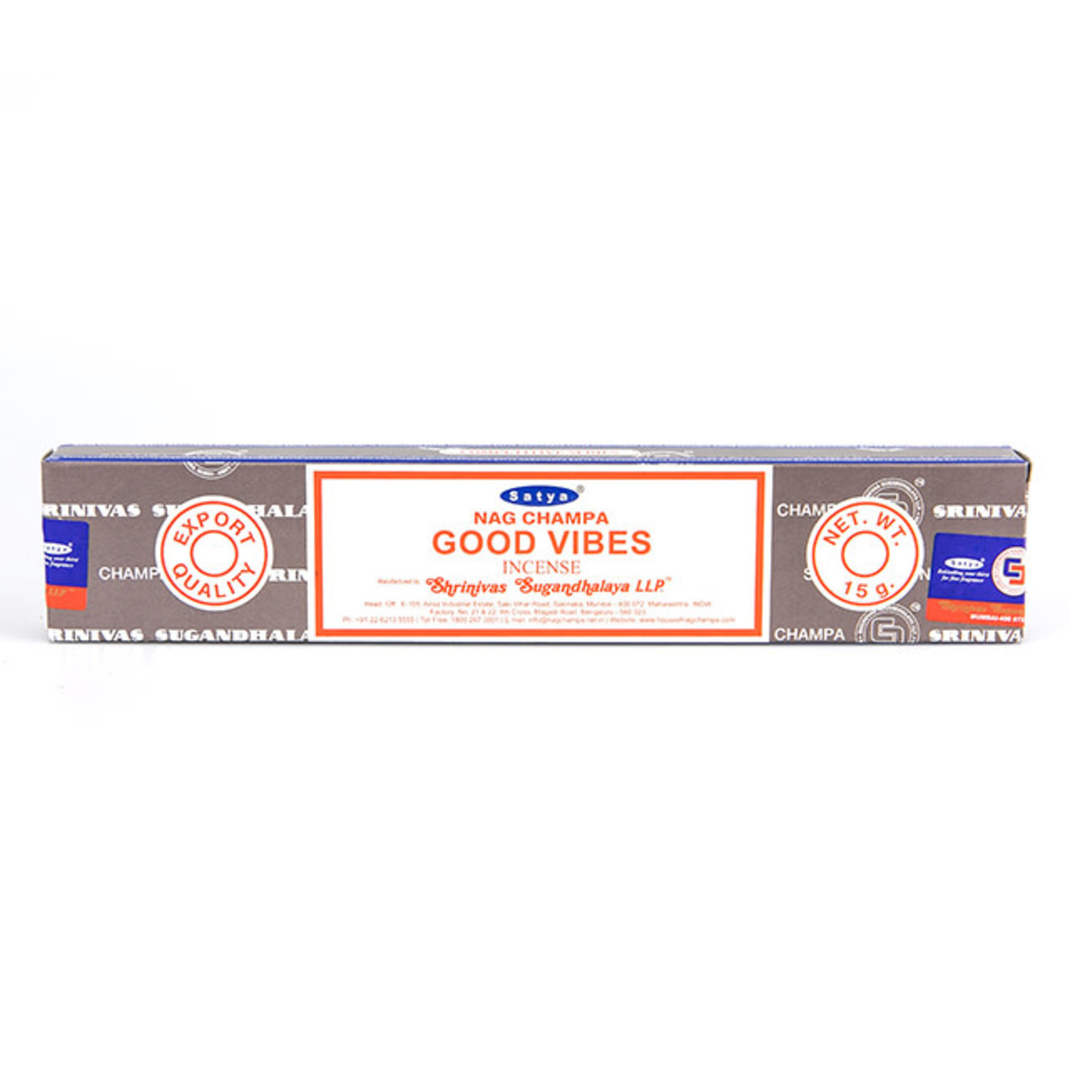 Satya Good Vibes Incense 15 Grams Satya Good Vibes Incense 15 Grams