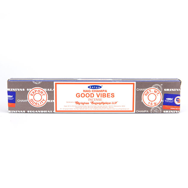 Satya Sai Baba Satya Good Vibes Incense Sticks 15 g