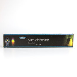 Satya Sai Baba Satya Aura Cleansing Green Mint Incense Sticks 15 g