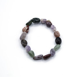 Tiny Tumbled Mixed Stone Bracelet