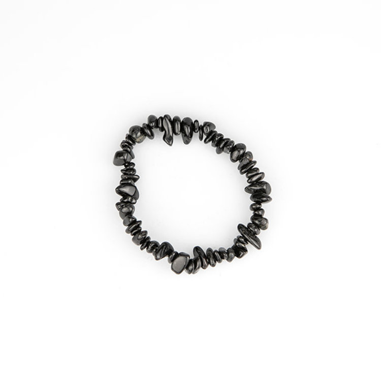Black Tourmaline Chip Bracelet