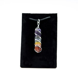 Chakra Coil Point Pendant