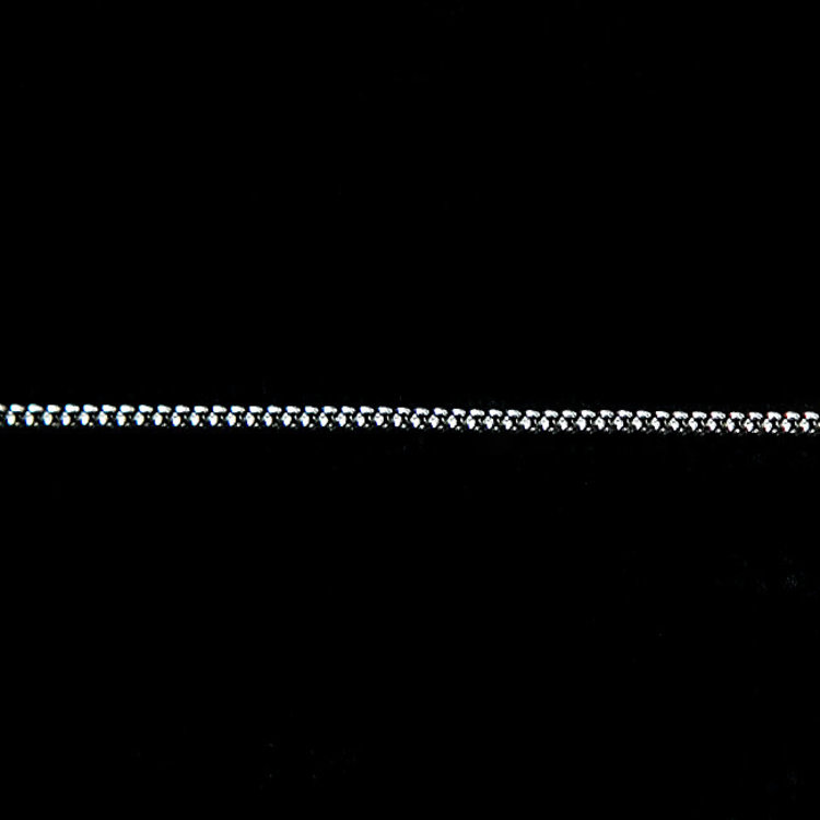 Sterling Silver Thin Curb Chain