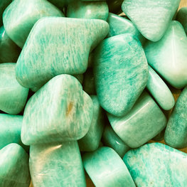 Amazonite Extra Large Mozambique Tumbled Stone