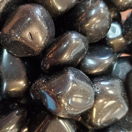 Apache Tear Extra Large Tumbled Stone