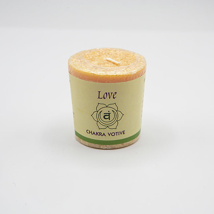 Aloha Bay Chakra Votive Candle Love