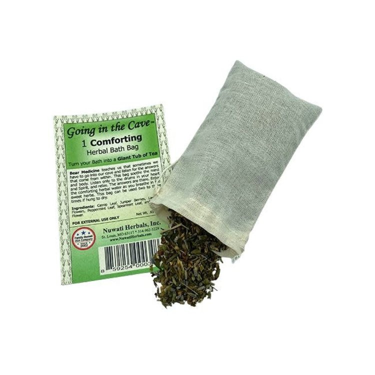 Herbal Bath Bag Going in the Cave Comforting