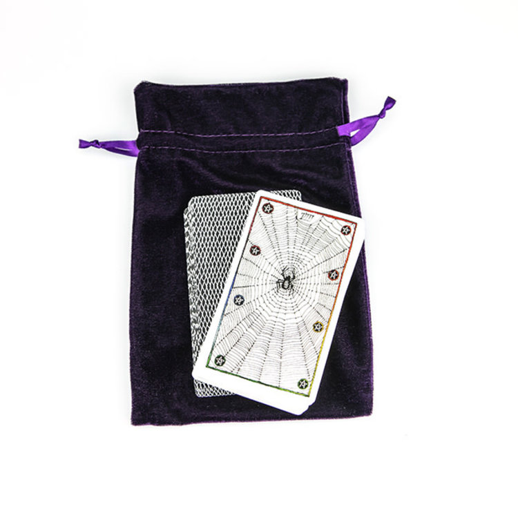 Purple Velvet Bag 6 in. x 9 in.