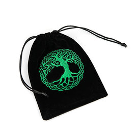 Velvet Tarot Bag with Tree of Life 5 in. x 7 in.