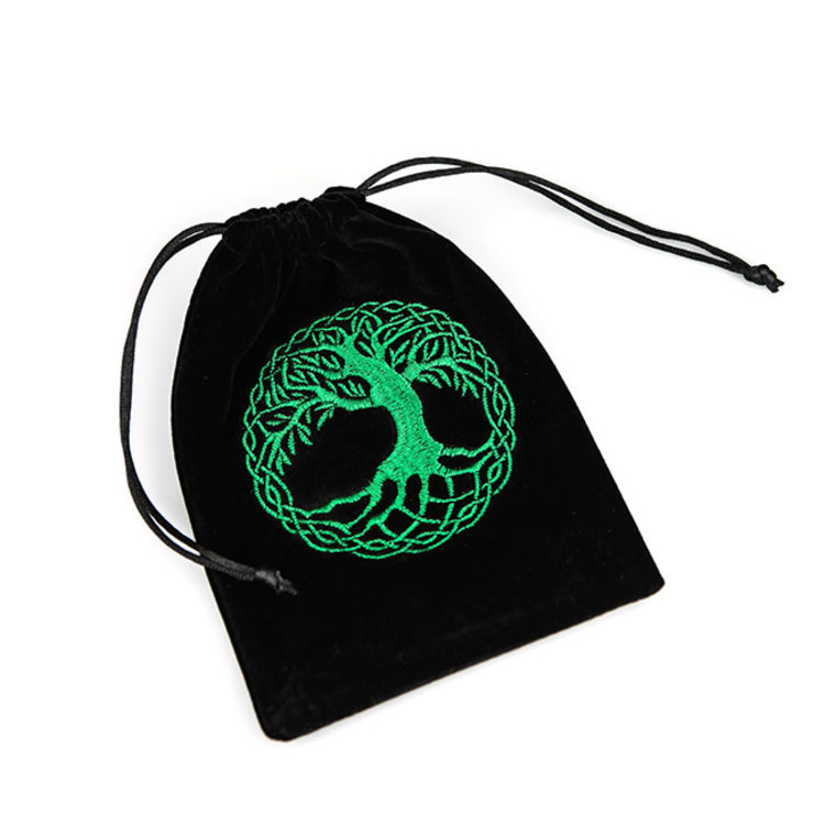 Velvet Tarot Bag with Tree of Life 5 in. x 7 in.