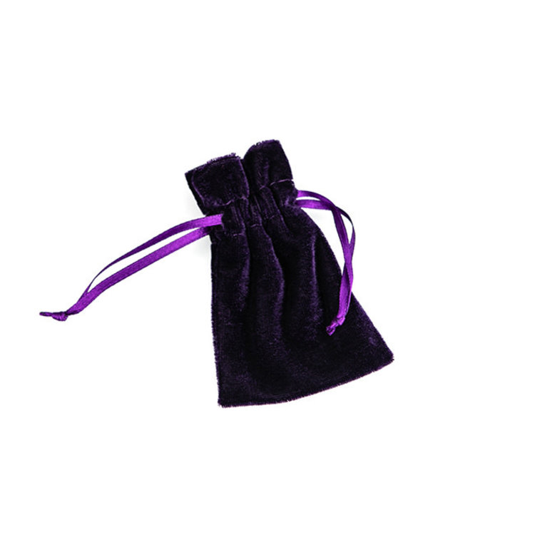 Purple Velvet Bag 3 in. x 4 in.