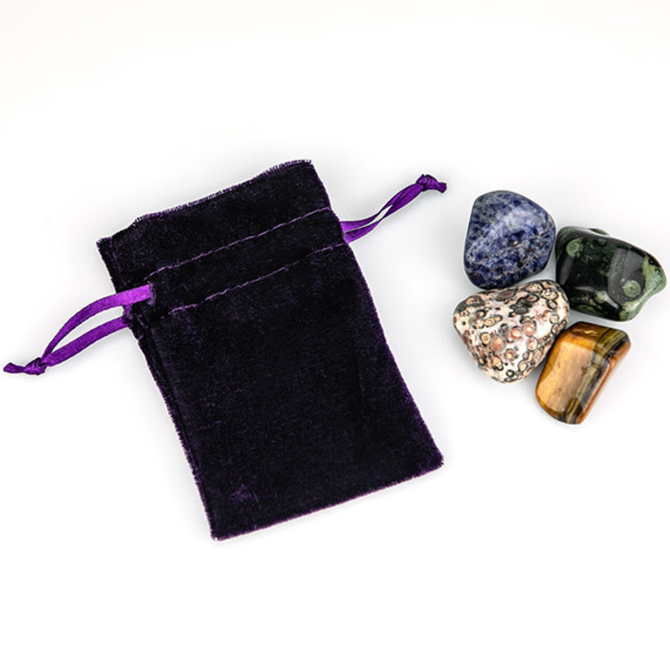 Purple Velvet Bag 3 in. x 4 in.