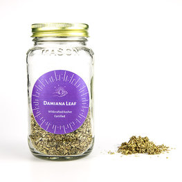 Damiana Leaf Wildcrafted Kosher Certified 1 oz