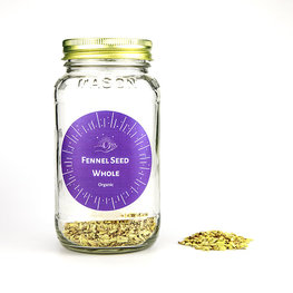 Fennel Seed Whole Organic 1 oz