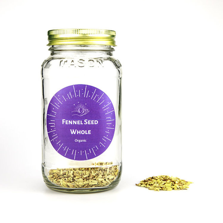 Fennel Seed Whole Organic 1 oz