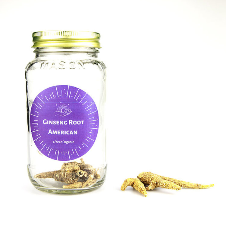 Ginseng Root American 4 Year Organic 1 oz
